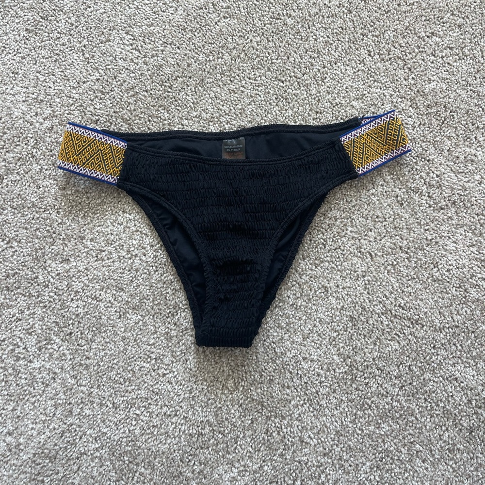Black swim bottom